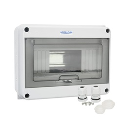 [CAJ-ELTC-IP65-15-18VIA-GRI] Caja Eléctrica para Breaker IP65 15-18 Vías